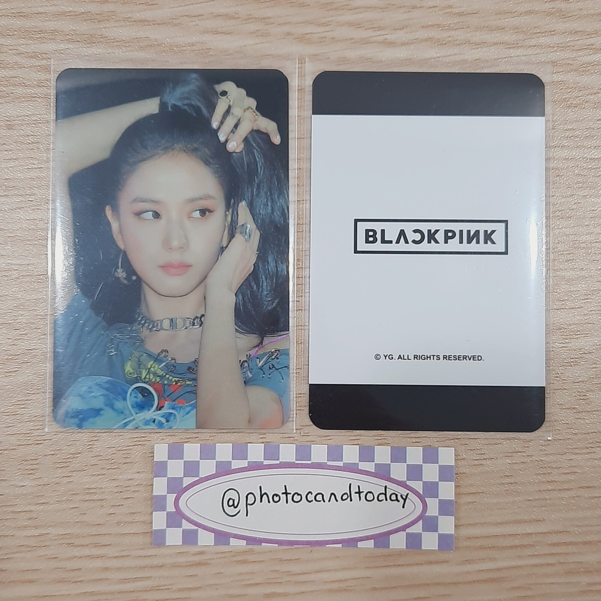 pop up 限定】blackpink トレカ ジス born pink pop up 限定