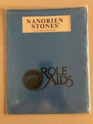 Mayfair Role Aids Nanorien Stones Blue Folder AD&D Module 1982