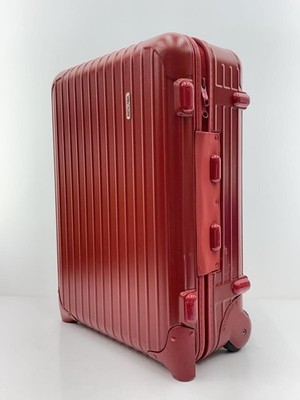 Rimowa Salsa 32L Red 2-wheels Carry Case Suitcase | eBay