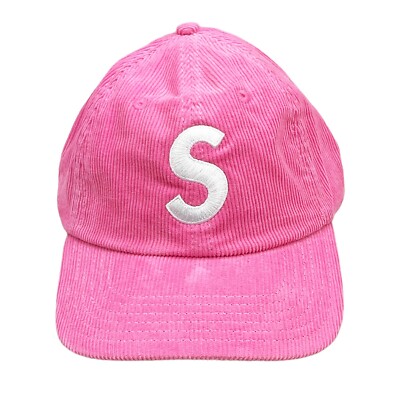 Supreme SS21 Fine Wale Corduroy S Logo 6-Panel Cap Pink | eBay