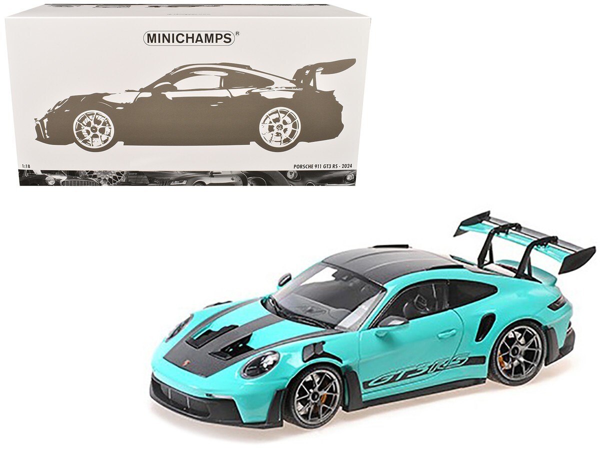 Minichamps 2024 Porsche 911 GT3 RS Green LTD ED 400 PCS 1/18
