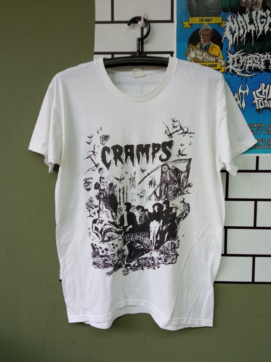 The Cramps Tour Vintage T Shirt Rock Band Studio Album Soft Thin