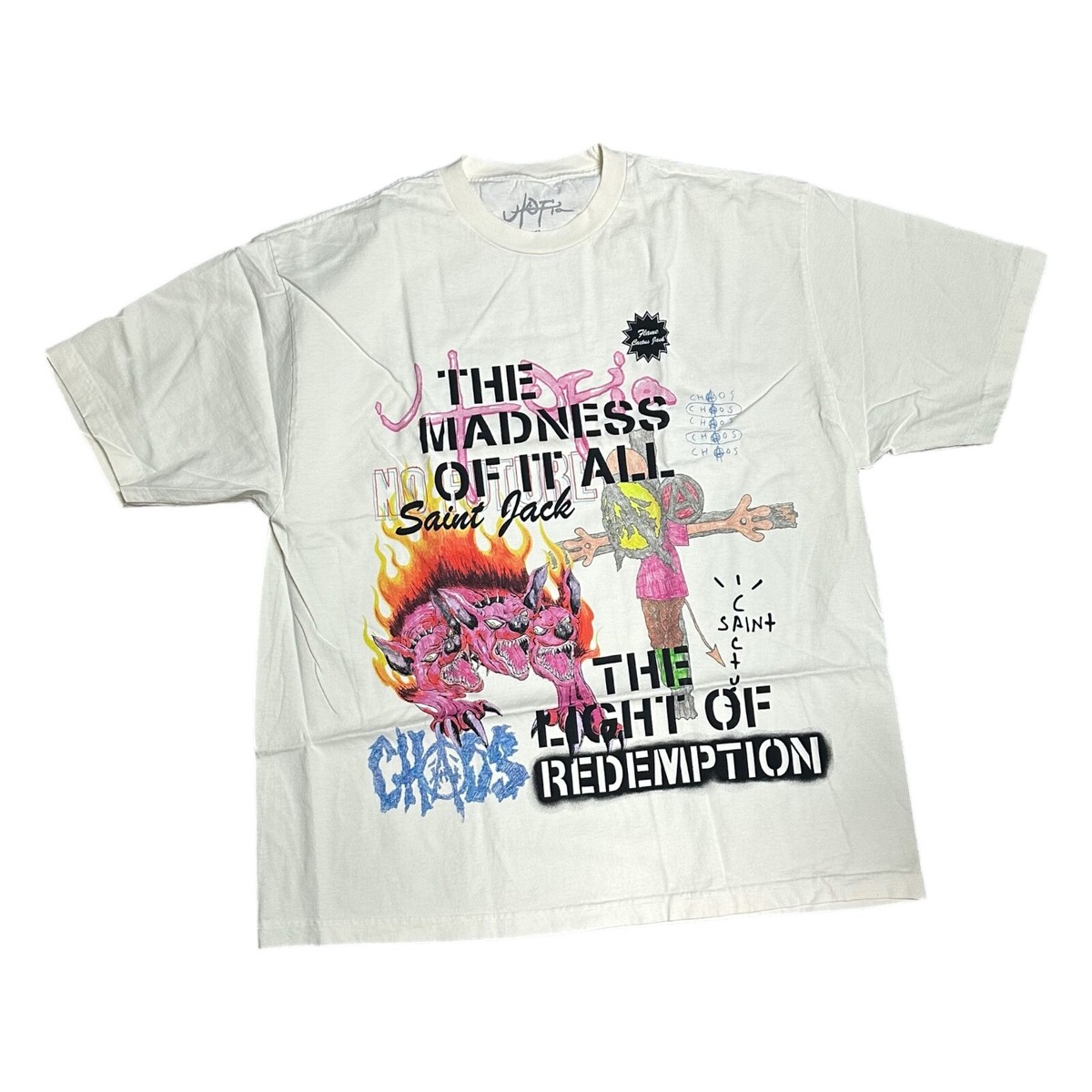 Travis Scott Utopia SAINT Mxxxxxx Tee｜Travis Scott Utopia x SAINT