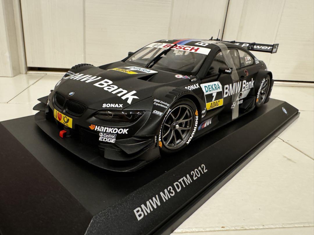 ギミックあり BMW M3 DTM 2012 BMW BANK ミニチャンプス ギミックあり