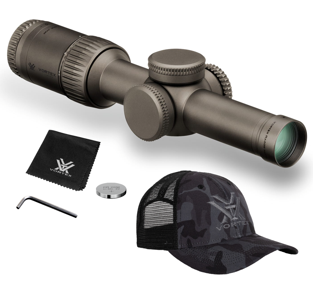 Vortex Optics Razor HD Gen II-E 1-6x24 VMR-2 MOA Riflescope with