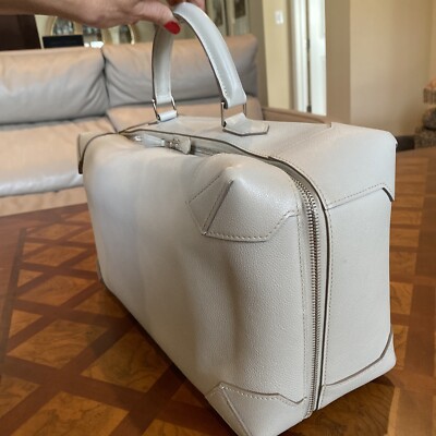 Hermes Mailbox Top Handle Bag 2014 Gris Perle Evercolor Leather