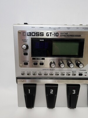 Boss GT-10 Guitar Multi Effects Floor Processor Pedal Board | eBay