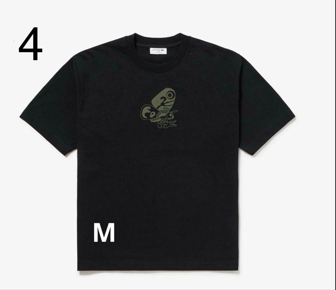 Lacoste ラコステ ゴジラ tシャツ ブラック Mサイズ LACOSTE GODZILLA