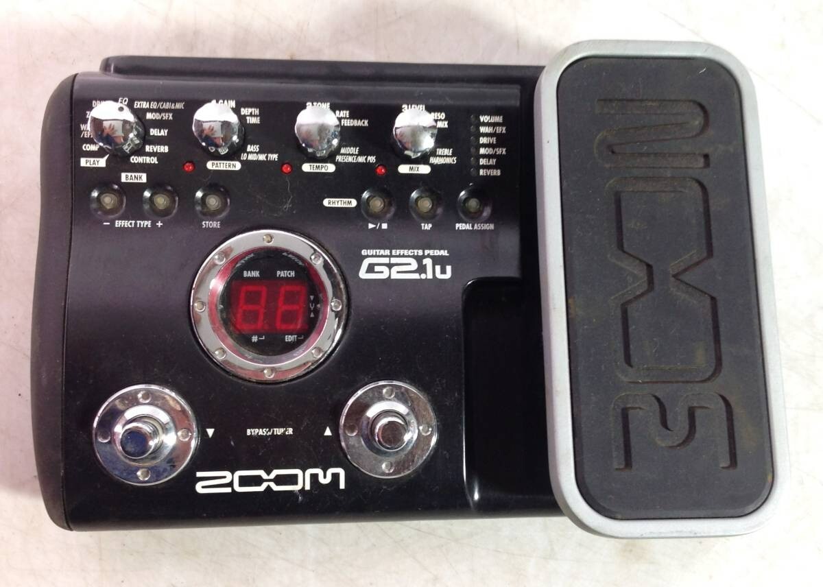 ZOOM G2，1u アダプター無し 各種マニュアル有り 外箱キズ有り｜ZOOM