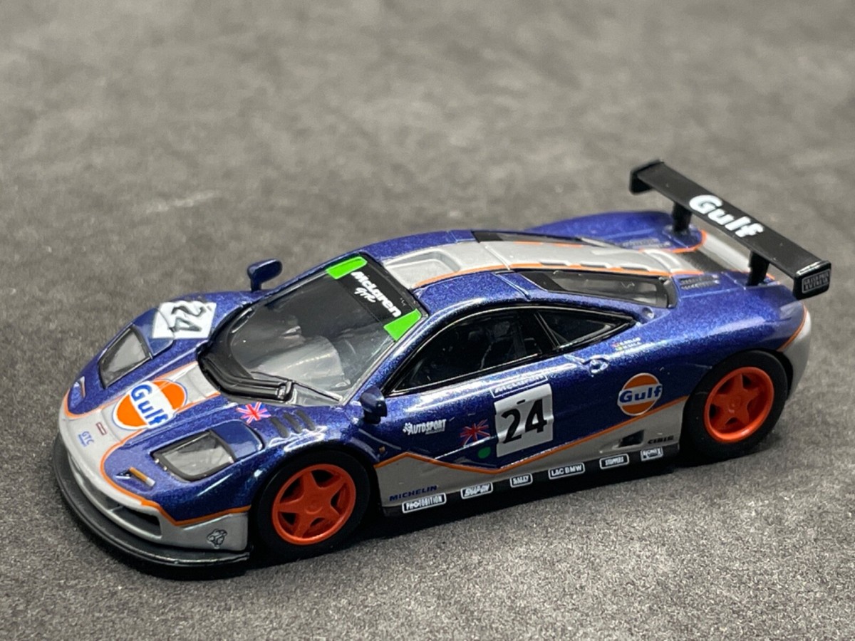 Kyosho 1/64 Mclaren F1 GTR collection No.24 Gulf Racing LM 1995