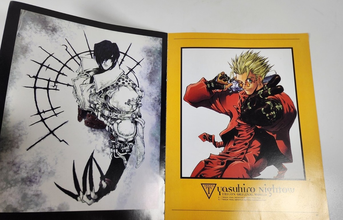 徳間書店 TRIGUN ART BOOK ロマンアルバム Trigun Artbook 初版 初版