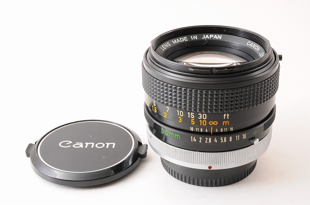 キヤノンFD 50mm F1.4 S.S.C. ○マーク 【公式通販】