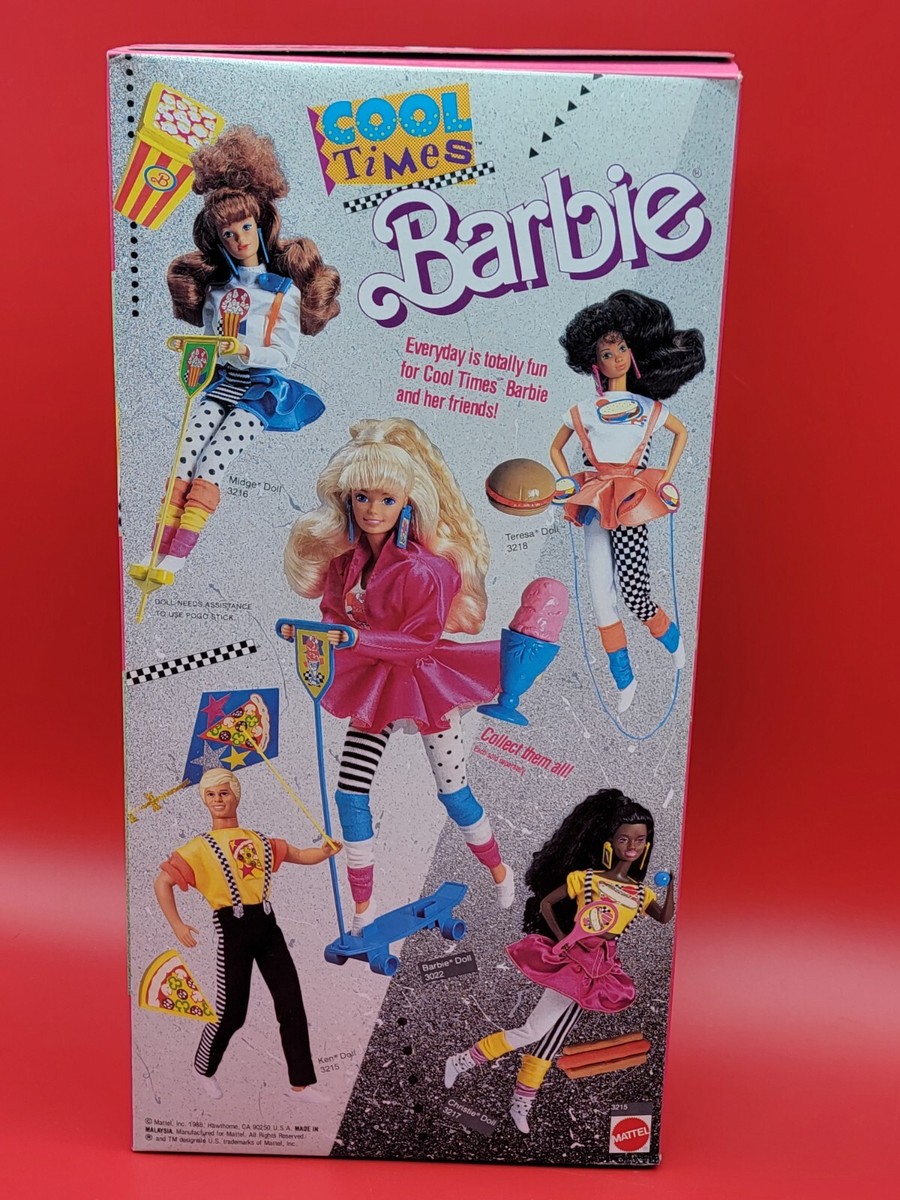 1988 Mattel Barbie Cool Times Ken #3215 NRFB | eBay