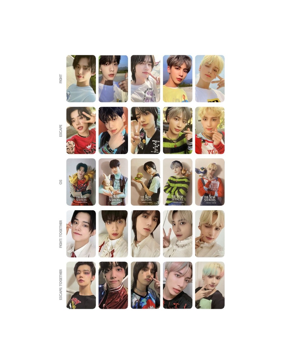 TXT TOMORROW X TOGETHER FIGHT OR ESCAPE ALBUM PHOTOCARD OFFICIAL