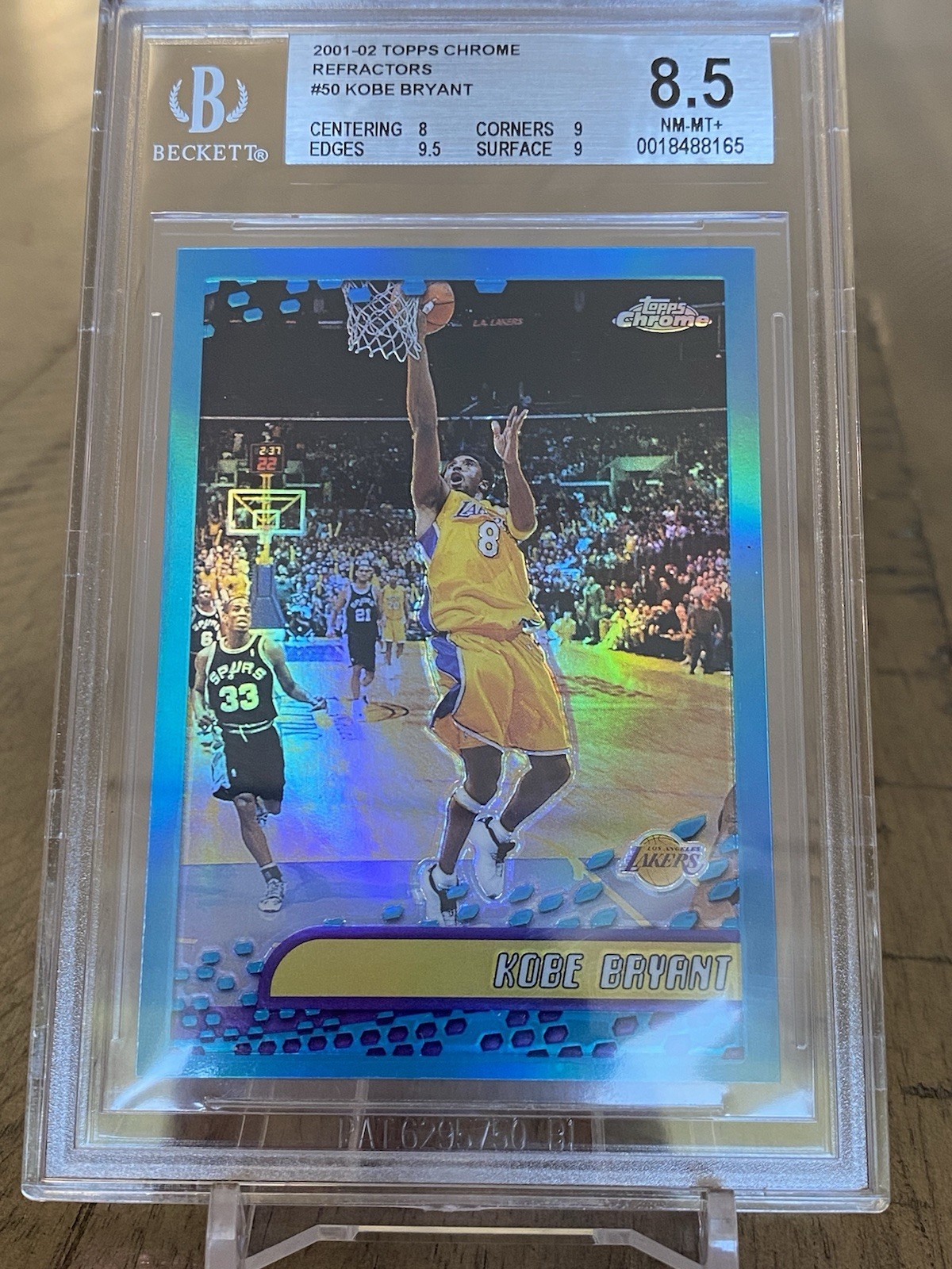 その他 2001 Topps Chrome refractor Kobe Bryant その他 2001 Topps