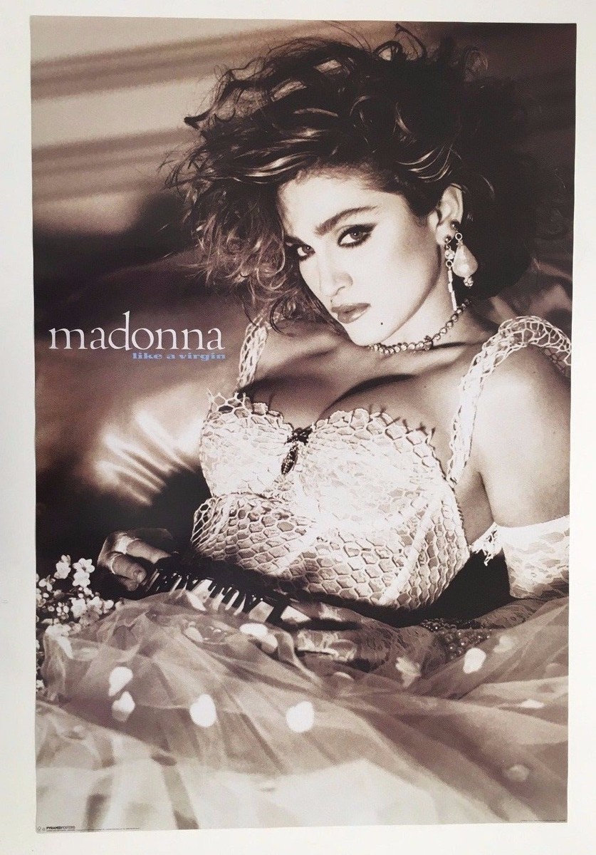 MADONNA,'LIKE A VIRGIN', AUTHENTIC LICENSED 2008 POSTER | eBay