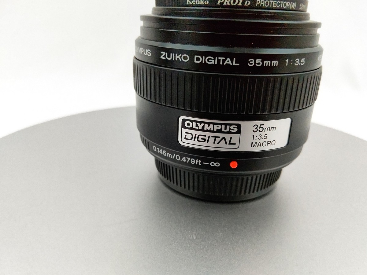 OLYMPUS ZUIKO DIGITAL 35mm F3.5 Macro Lens AF MF For Four Thirds
