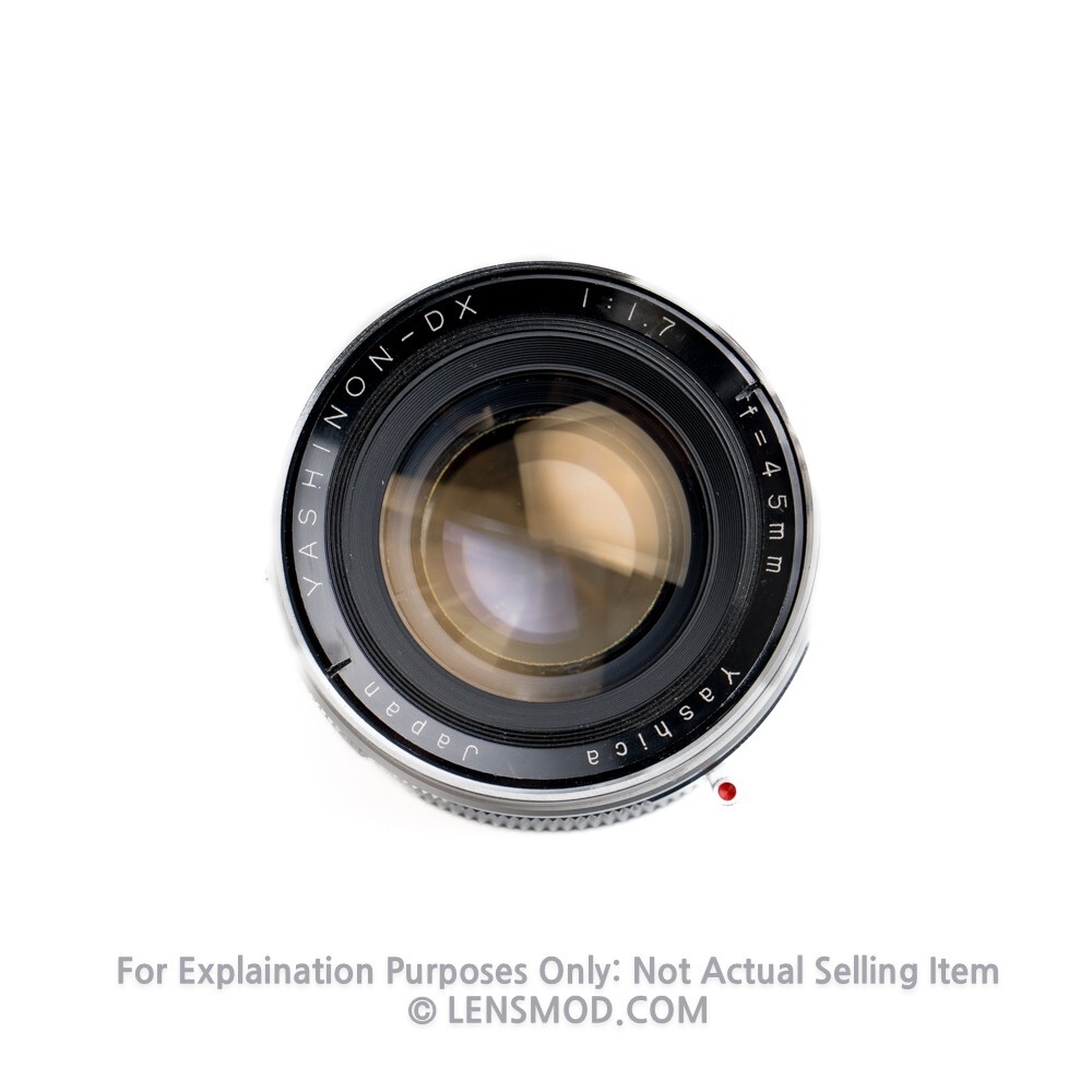 Yashica Electro 35 GS Yashinon 45mm F1.7 Classic Lens for Fujifilm