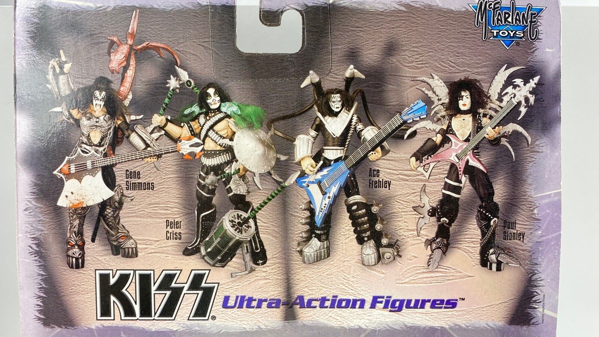KISSフィギュアセット4体KISS Figures Soundalikes KISSフィギュア