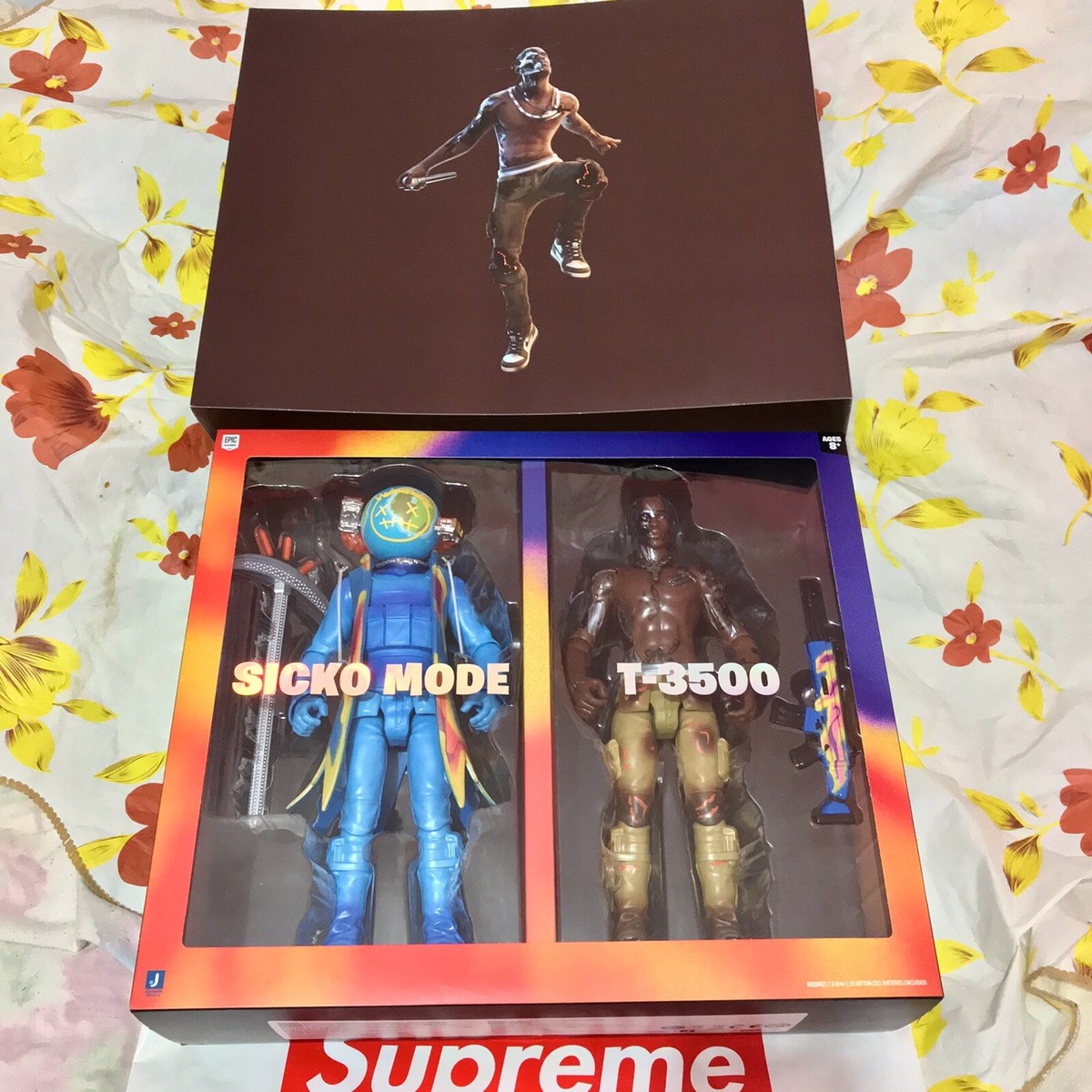 Travis Scott Cactus Jack x Fortnite 12'' Action Figure Duo Set | eBay