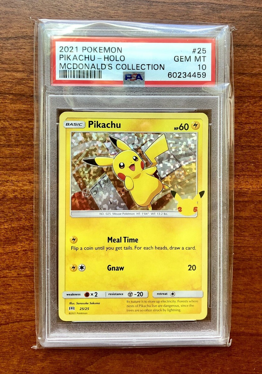 マクドナルド ピカチュウ PSA10 McDonalds Pikachu PSA 10 Pikachu 020