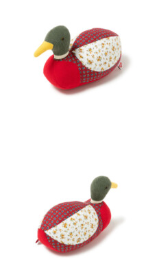 AUTHENTIC HUMAN MADE PATCHWORK DUCK PLUSH DOLL NEW STUFFED ANIMAL