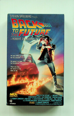 BACK TO THE FUTURE 海外 ビデオテープ VHS ビデオテープ 輸入版