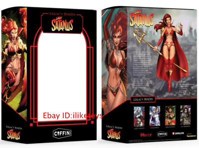 Executive Replicas Lady Satanus With Red Cape 1/12 Scale Female