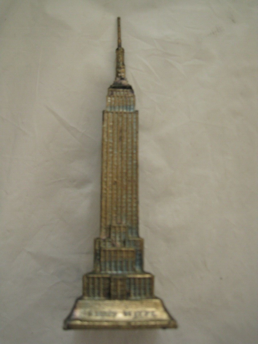 empire state building antique vintage