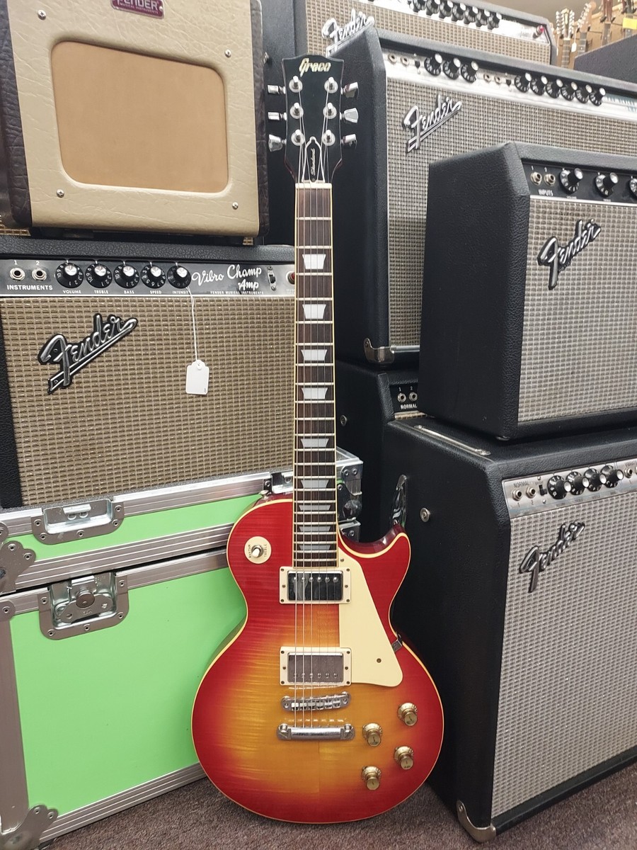 Vintage 1978 Greco EG 500 Les Paul Standard Flametop Guitar LP