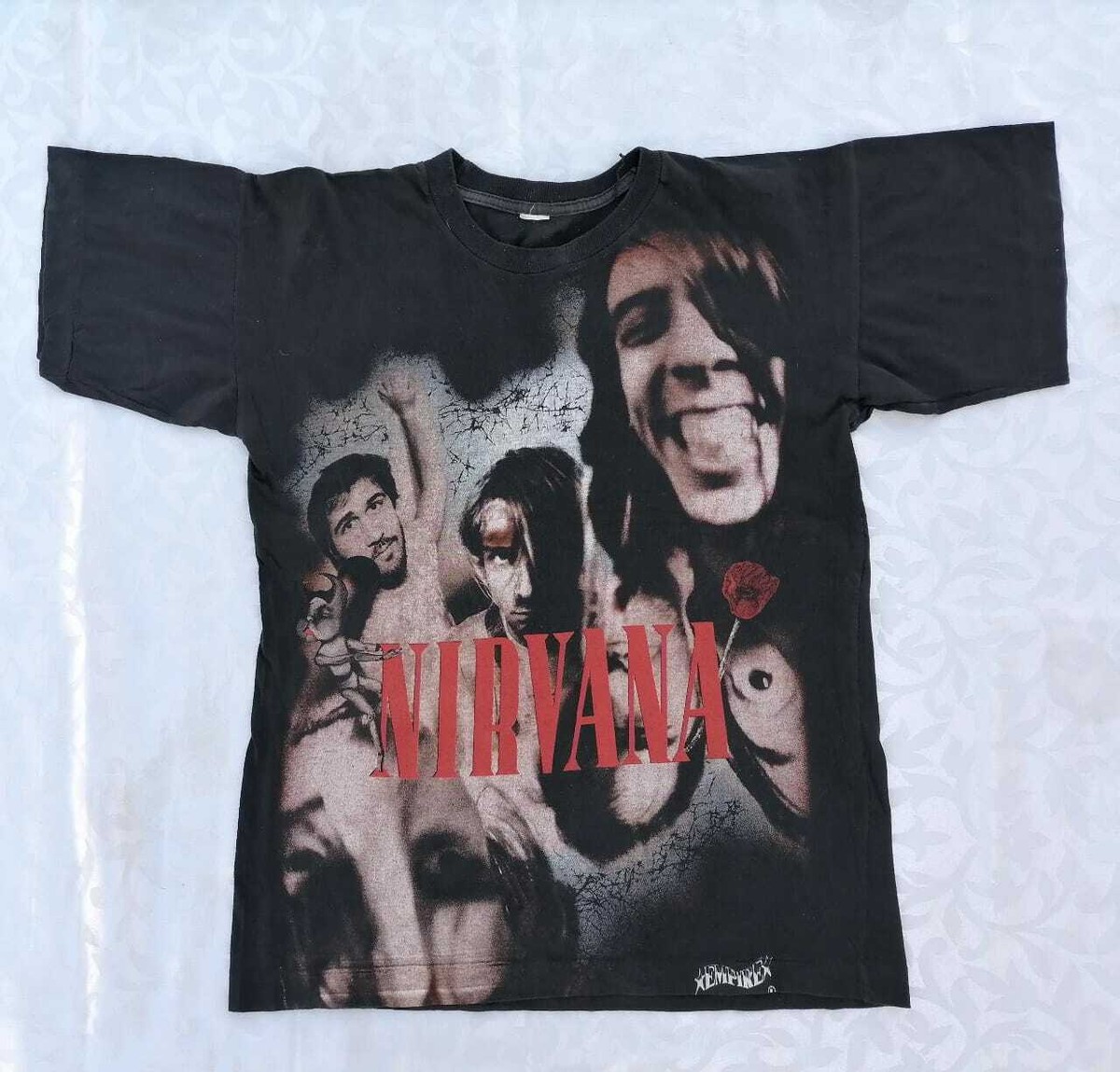 90's カート・コバーン追憶Tシャツ ニルヴァーナNIRVANA 90's カート