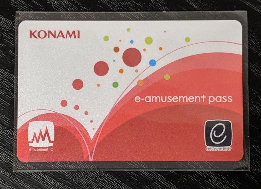 KONAMI e-amusement pass 2枚セット Konami e-AMUSEMENT PASS Card