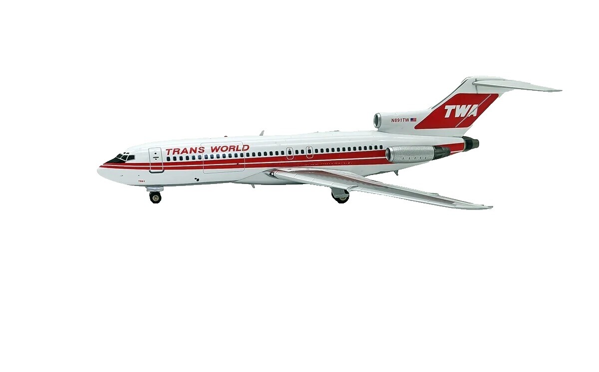 1/200 TWA B727ディスプレイモデル 1/200 TWA B727ディスプレイモデル