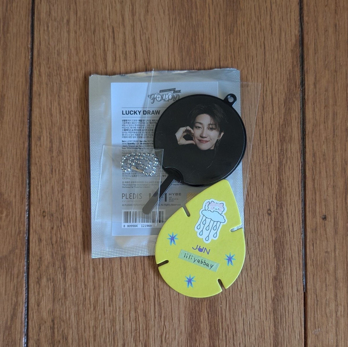 セブチ FOLLOW AGAIN ミニピケット ジュン 2個セット SEVENTEEN FOLLOW