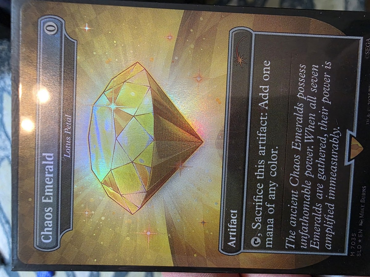 Chaos Emerald カオスエメラルド 7035 1枚 Chaos Emerald (7035