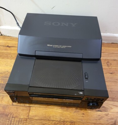 Sony CDP-CX100 Disc Player-Tested Works Great | eBay