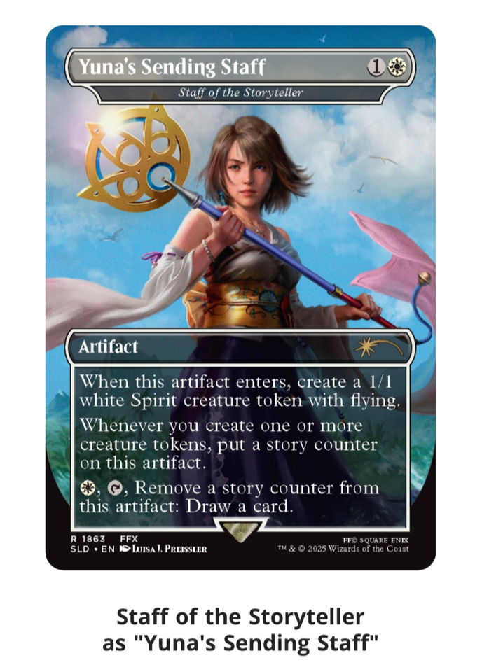 MTG Secret Lair x FF: Weapons Foil 未開封 MTG Secret Lair x FF