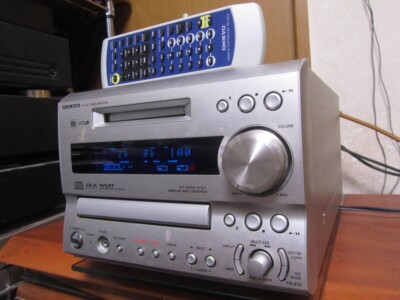 ONKYO FR-X7A CD /MD component with remote control Free Shipping