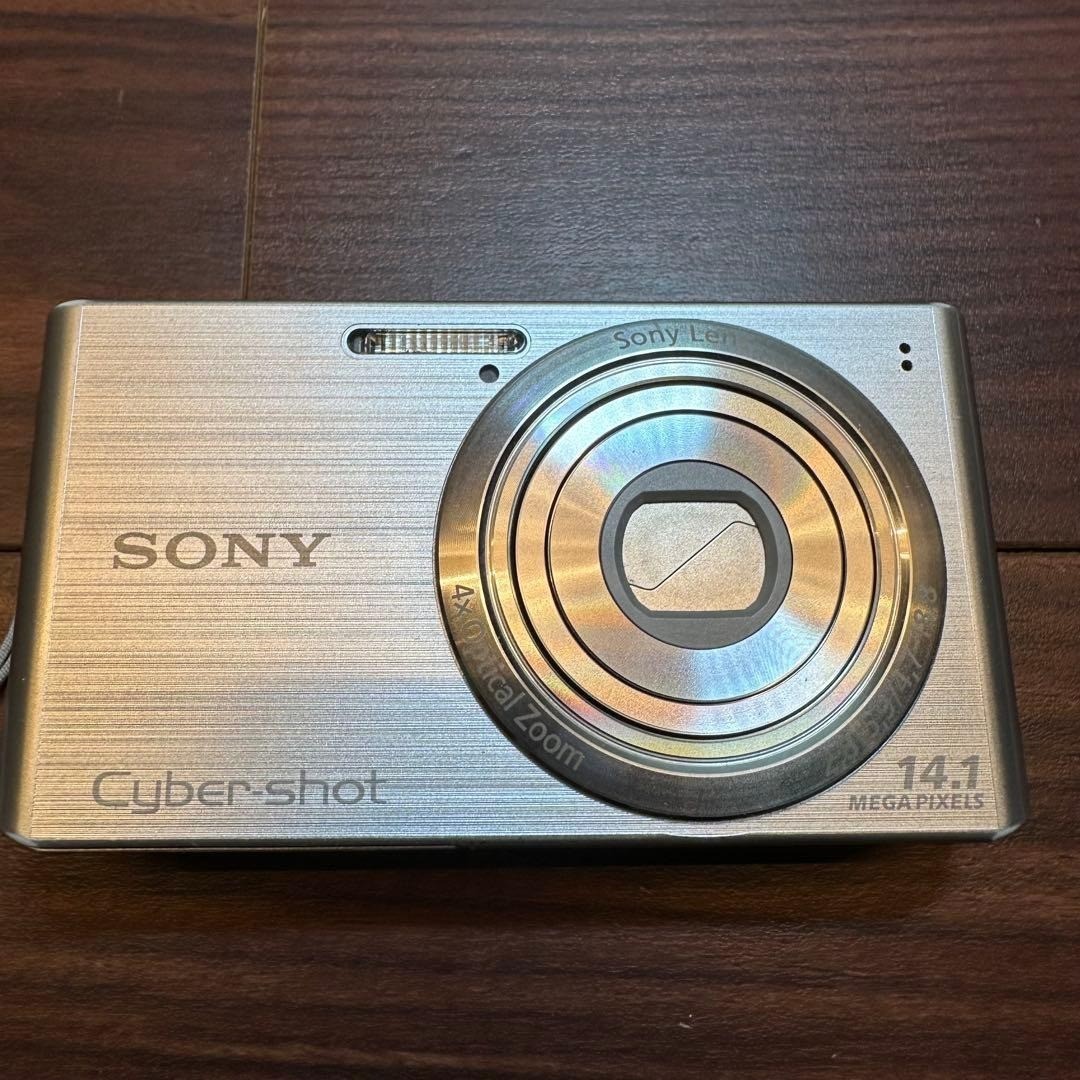 Sony Cyber-shot DSC-W610 14.1MP Digital Camera - Silver for sale