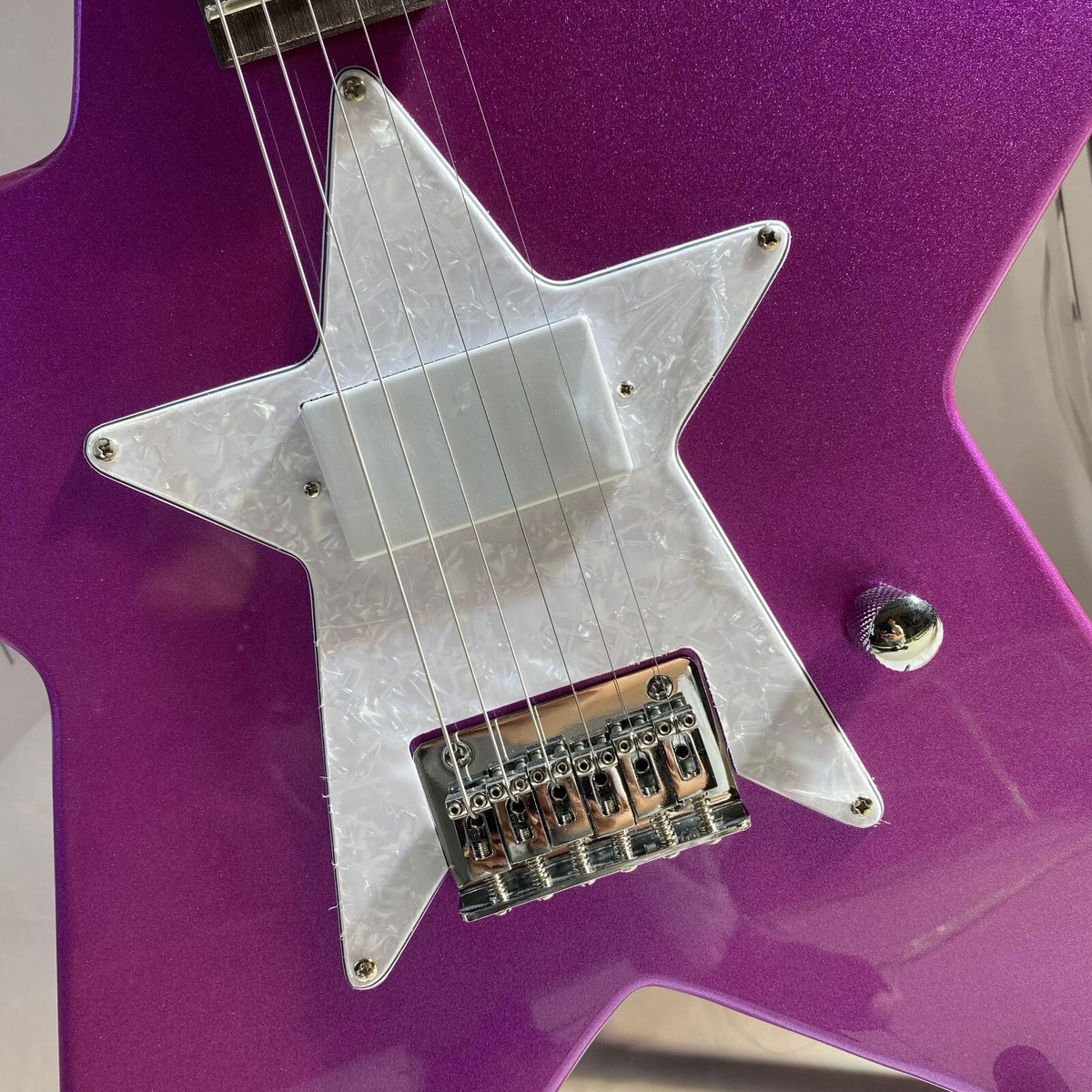 Daisy Rock Star Guitar メタリックパープル