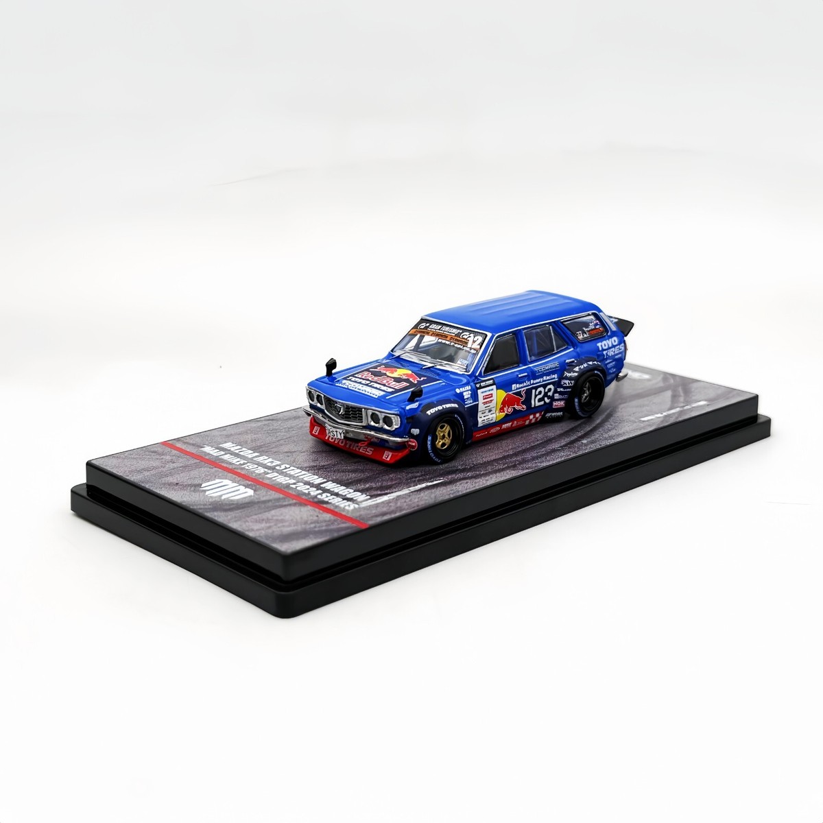 INNO64 1:64 Mad Mink 1976 Mazda RX3 Station Wagon - D1GP 2024