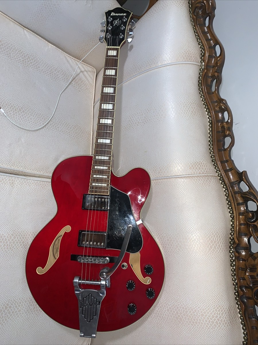 Ibanez AFS75T-TRD-12-02 Acoustic Electric Guitar ( Cherry Red ) | eBay