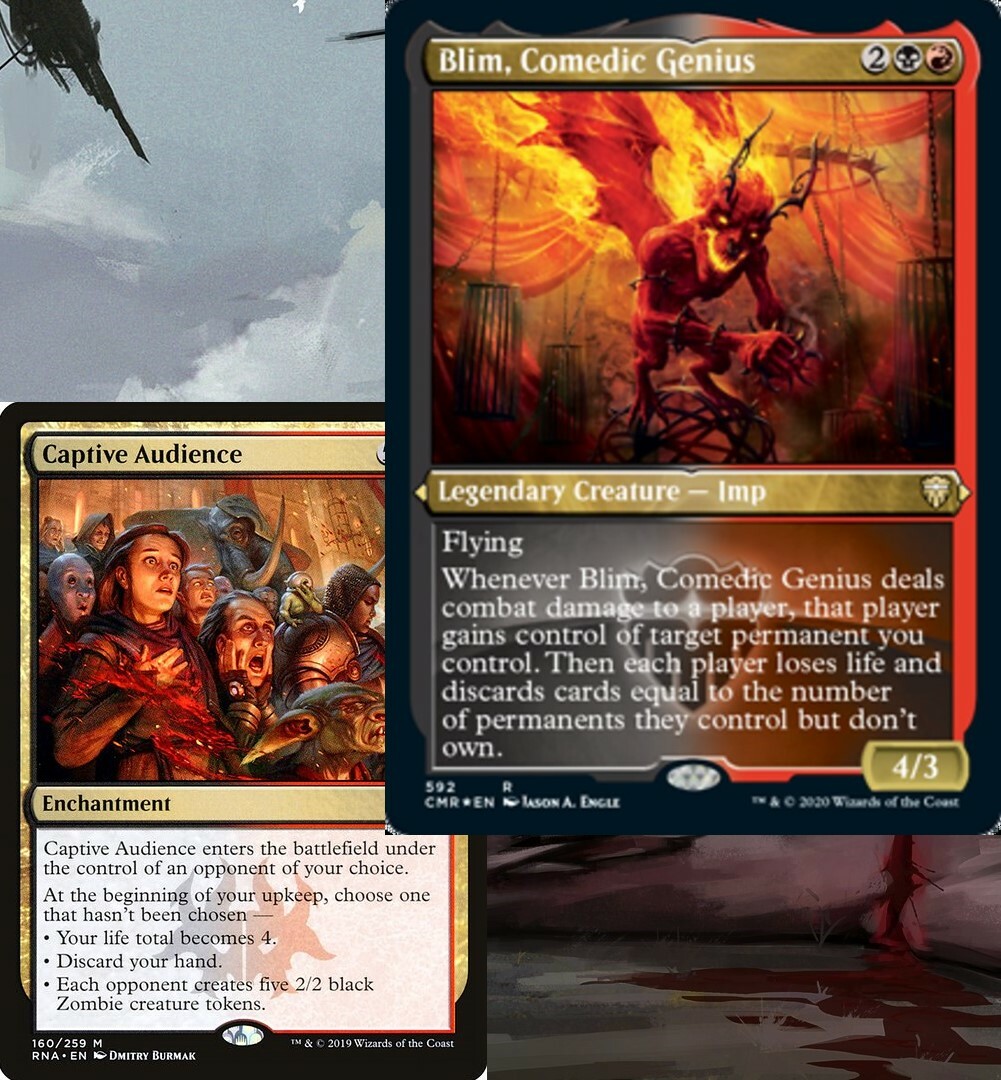 Blim, Comedic Genius Evil Donations Commander Deck EDH RAKDOS MTG