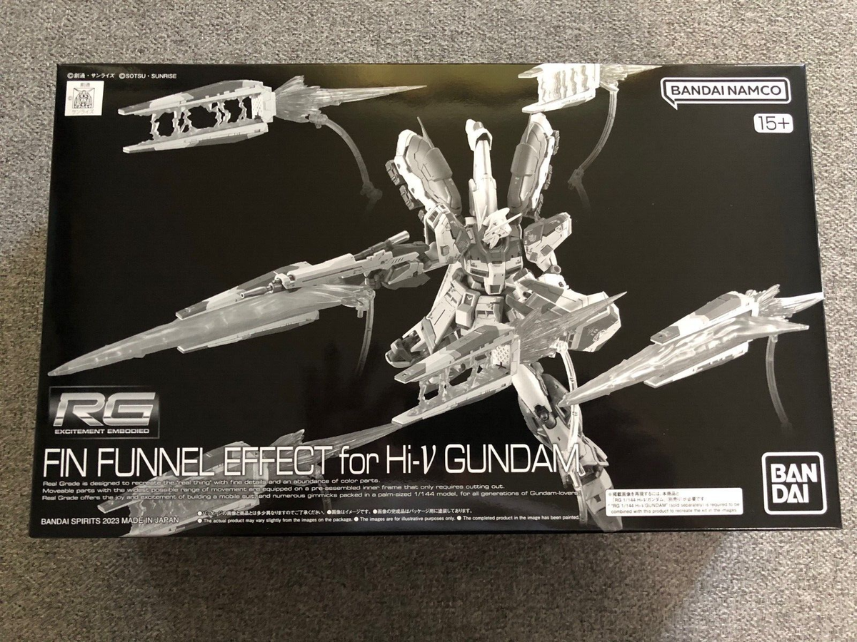 RG 1/144 Fin Funnel Effect for Hi Nu Gundam Model Kit Bandai with