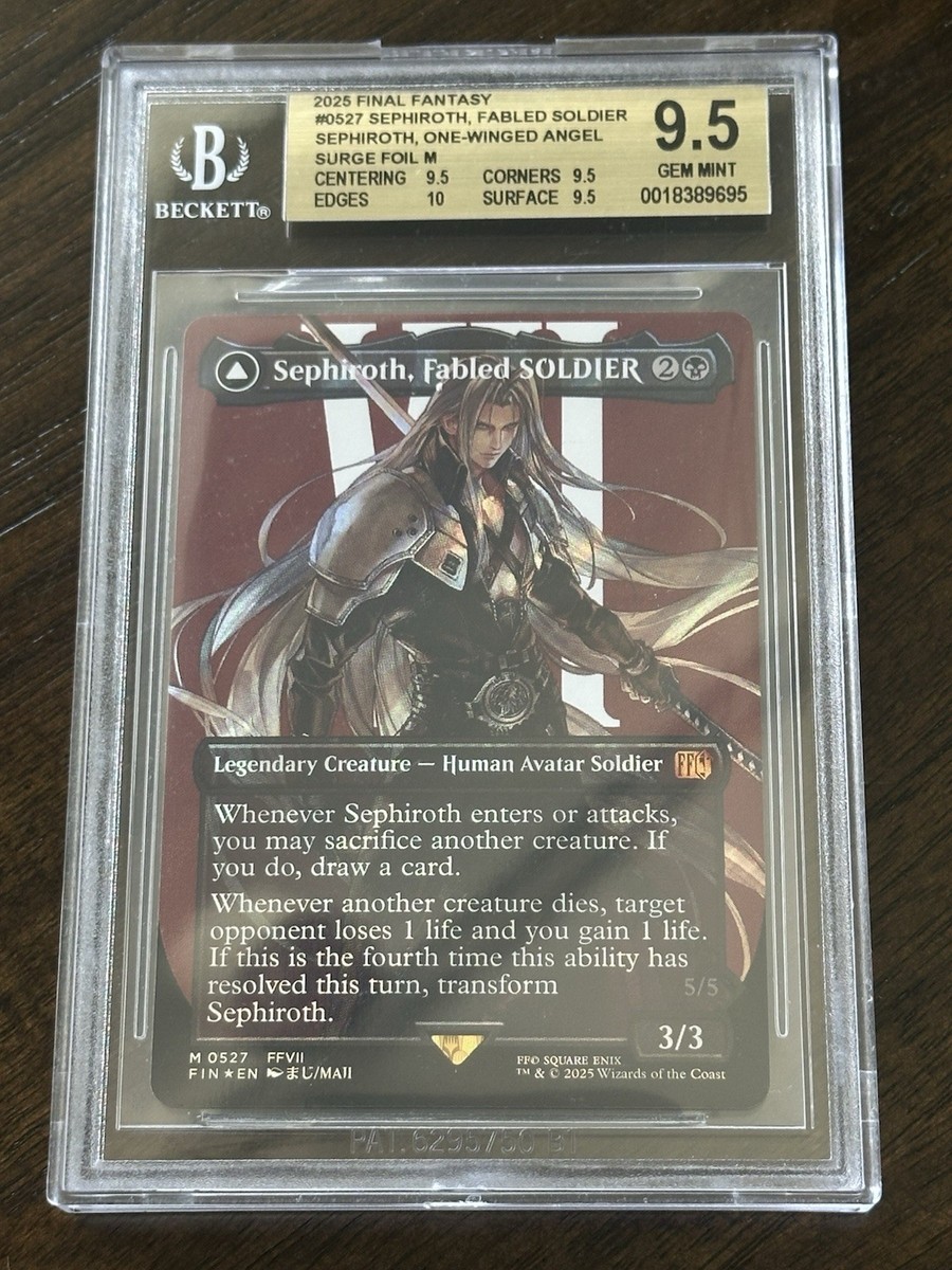 MTG 救済者、セフィロス ボーダーレス日本語版 1枚 買取相場】-MtG-(日