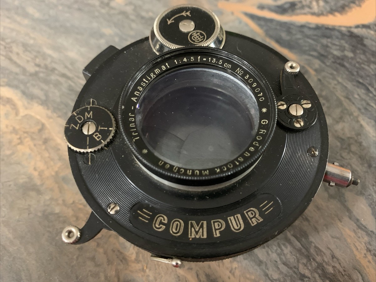 Lens Trinar Anastigmat 1:4.5f = 13.5 cm G.Rodenstock Munchen