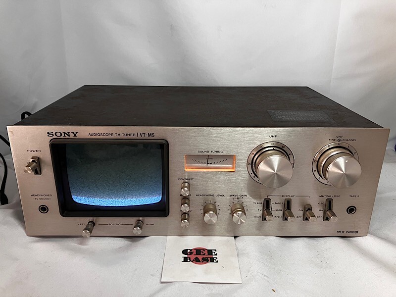SONY VT-M5 オーディオスコープ TVチューナー SONY オーディオスコープ