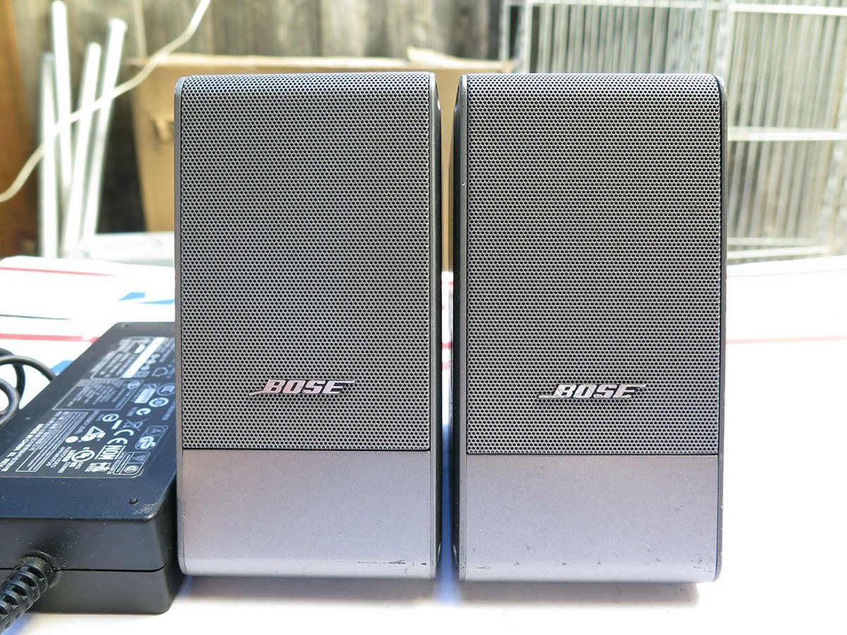 ジャンクBOSE M2 Computer MusicMonitor シルバー PCスピーカー Bose