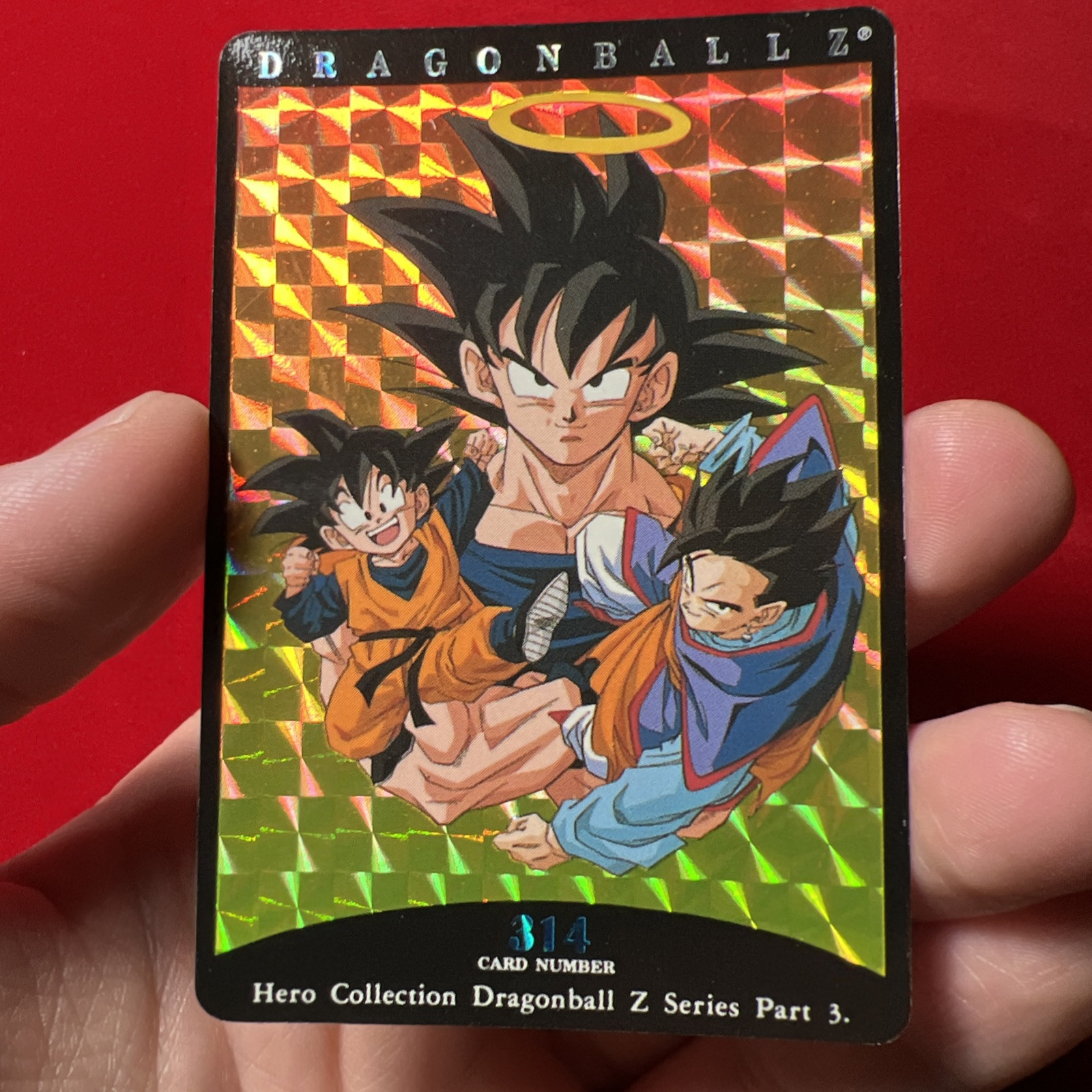 Dragon Ball Z 314 Prism Foil Hero Collection Series 3 Artbox Card