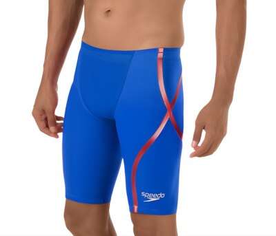 SPEEDO Men's Blue LZR Racer X Fina Approved Drawstring Jammer #992